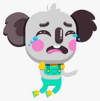 Cute Koala Vibes Messages Sticker-2 - Cartoon