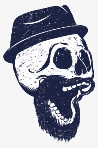 Skull - Png Transparent Drawing Cocktail