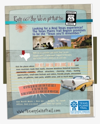 Route 66 Guide Ad - Flyer