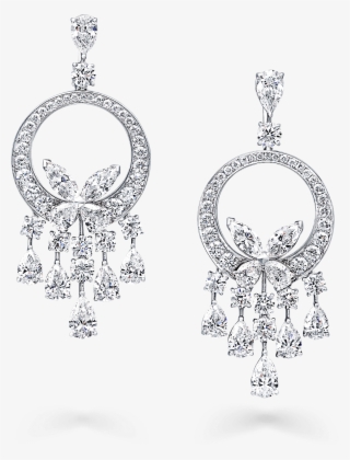 Butterfly Diamond Earrings - Pendant