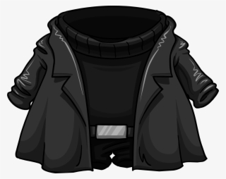 Club Penguin Black Coat