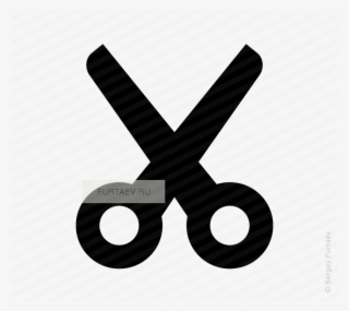 Vector Icon Of Scissors - Graphic Design