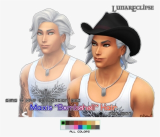 Tumblr Nbn0j1tezh1tlc16xo1 1280 - Long Male Hair Sims 4 Ombre