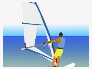 Windsurfing Clipart