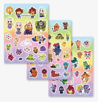 Undertale Sticker Sheet