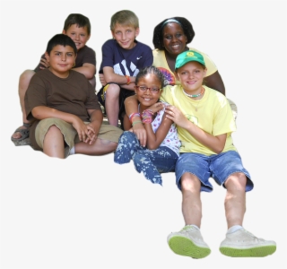 At Channel 3 Kids Camp - Sitting