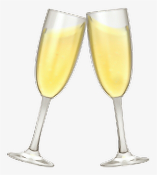 Emoji Sticker - Clinking Glasses Emoji Png
