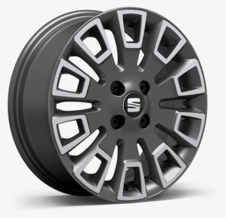 15” Enjoy 10/03 Machined Atom Grey - Hubcap