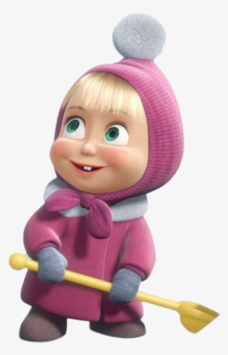 Imágenes De Masha Y El Oso Con Fondo Transparente, - Masha Y El Oso Invierno