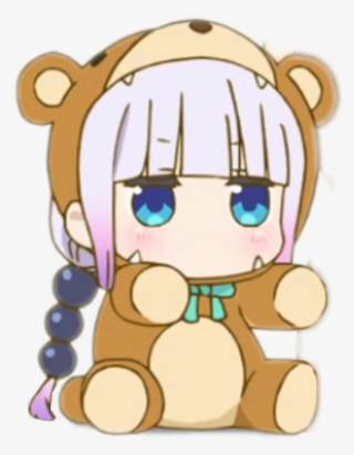 Kanna Sticker - Anime Loli Bear