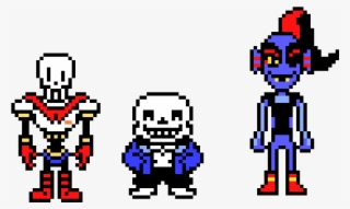 Papyrus, Sans, And Undyne - Undertale Papyrus Sprite