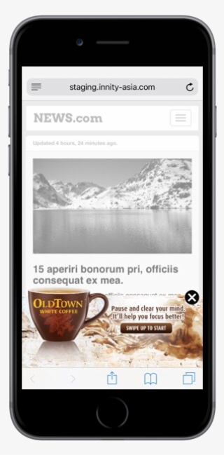 Top Creative] Oldtown White Coffee Wants You To Take - Iphone