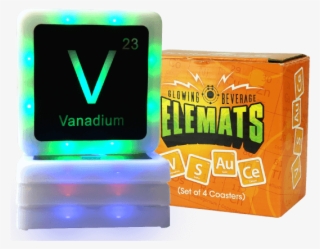 Glowing Beverage Elemats Coasters - Electronics