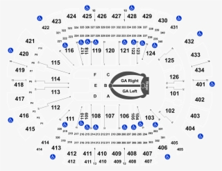 Ariana Grande Tickets - Toyota Center Seating 114 Row L