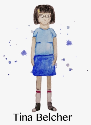 Bob's Burgers Tina Tina Belcher Belcher Fanart Art - Standing