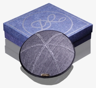 Kippah «modern» Jeans Grey With Black Stripe - Kippah