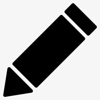 Pencil Black Gross Tool Comments - Edit Pencil Icon Png