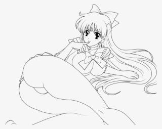 Anime How To Draw - Sailor Venus Line Art