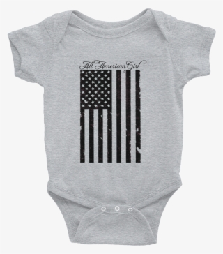 All American Girl Infant Bodysuit - Chubby Thighs Pretty Eyes Onesie