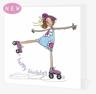 Happy Birthday 4bcef2f63ec6c - Happy Birthday Roller Skates