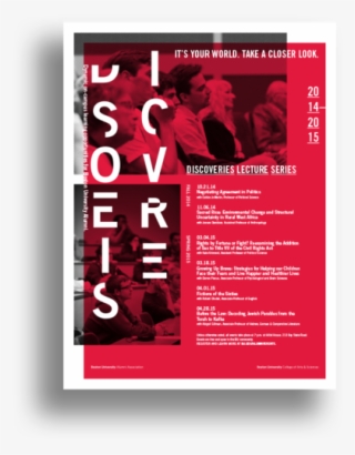 Discoveries Website Mock - Graphic Design