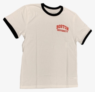 Boston University Terriers Men's Ringer Tee - Active Shirt