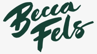 Becca Fels - Calligraphy - 2557x1551 PNG Download - PNGkit