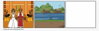 The Birth Of Moses - Storyboard Egyptian Room