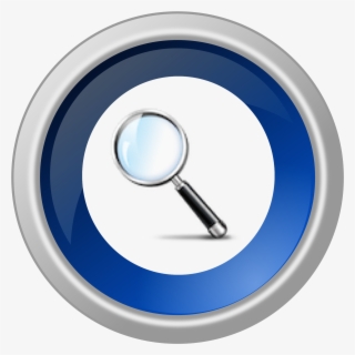 Blue Search Btn - Circle