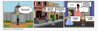 Amarni At The White House - Cartoon