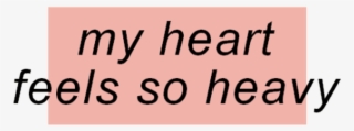 Transparent Tumblr Text - My Feels Aesthetic