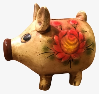 Vintage Art Pottery Pig Bank Chairish