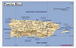 Puerto Rico - Populación - Map Of Puerto Rico
