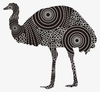 Emu Animal Wall Art Sticker - Turkey