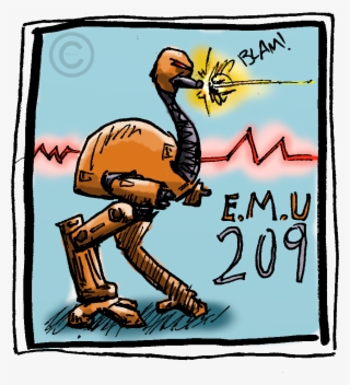 Emu Ed 209 Robocop - Turkey