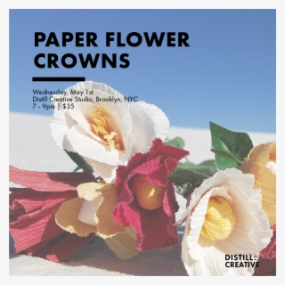 Paper Flower Crown Workshop