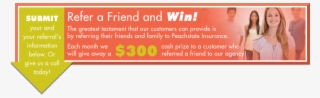 Refer A Friend And Win - Amber