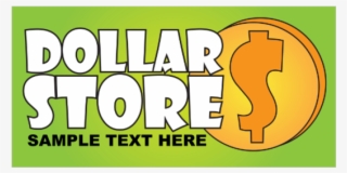 Blank Dollar Store Vinyl Banner - Graphic Design