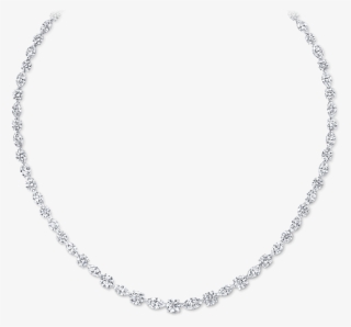 A Classic Graff Multi-shape Necklace Featuring Round - Chain