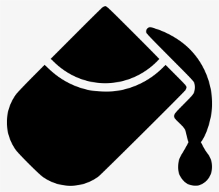Graphic Black And White Library Bucket Svg Png Icon - Paint
