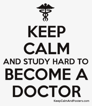 Keep Calm And Study Hard To Become A Doctor Poster - You Are Going To Be A Mommy