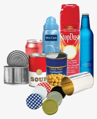 Aluminum Bottles & Cans Empty Aerosol Cans Food & Beverage - Plastic And Metal Png