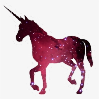 Aesthetic Sticker - Unicornio Blanco Y Negro