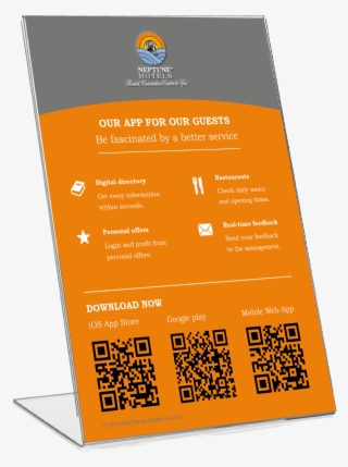 Marketing Material - Aufsteller Hotel