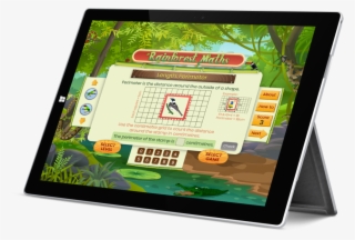 Rainforest Maths Opens Doors To Plenty Of Contextual - Flat Panel Display
