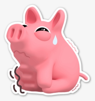 Rosa Is Hungry - Rosa The Pig Sticker