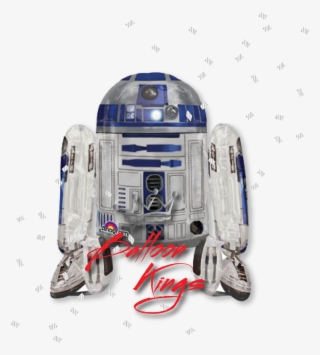 R2d2 Airwalker - Star Wars Get Well Balloons