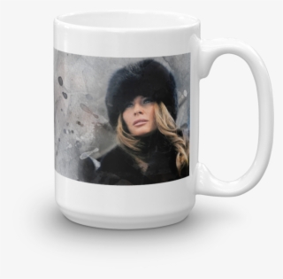 Elegant First Lady Melania Trump Coffee Mug - Melanija Knavs