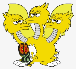 King Ghidorah Kinda - Godzilland Mothra