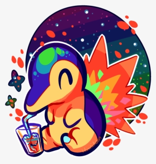 “summer's Gettin' Warm ” - Cyndaquil Design